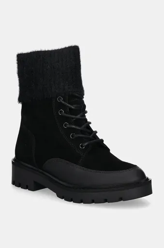 Nízké kozačky Calvin Klein Jeans COMBAT MID LACE UP BOOT WL