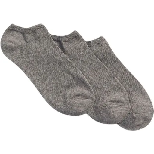 GAP BAS ANKLE 3PK Dámské ponožky, šedá, velikost UNI