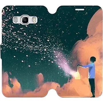 Flipové pouzdro na mobil Samsung Galaxy J5 2016 - VA14P Postava s lampou (5903226174751)