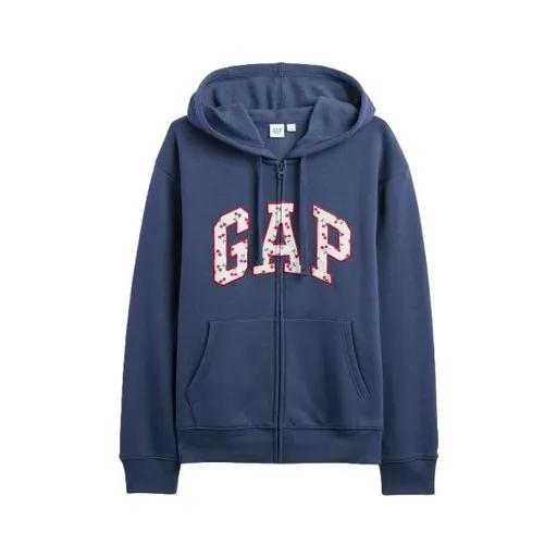 GAP V-GAP HERITAGE FZ HD Dámská mikina, tmavě modrá, velikost