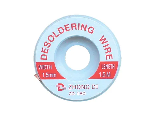 Punčoška k odsávání cínu 1,5mm/1,5m