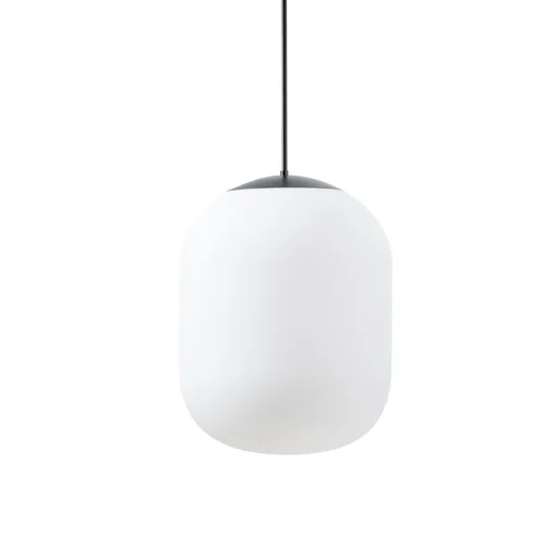 OSMONT TAN62802 TANIA P2 HP závěsné skleněné svítidlo černá / bílá IP40 4000 K 59W LED