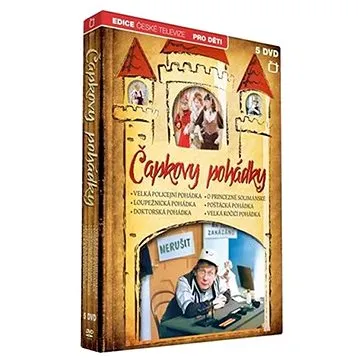 Čapkovy pohádky (5DVD) - DVD (ECT112)