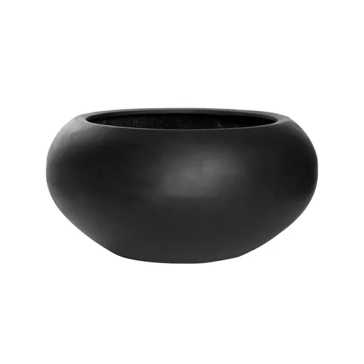 Květináč Cora, barva černá, více velikostí - PotteryPots Velikost: M - v. 36.5 cm, ⌀ 70 cm
