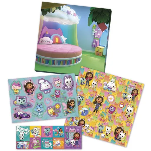 Totum Gábinin kouzelný domek Dárkový box se samolepkami