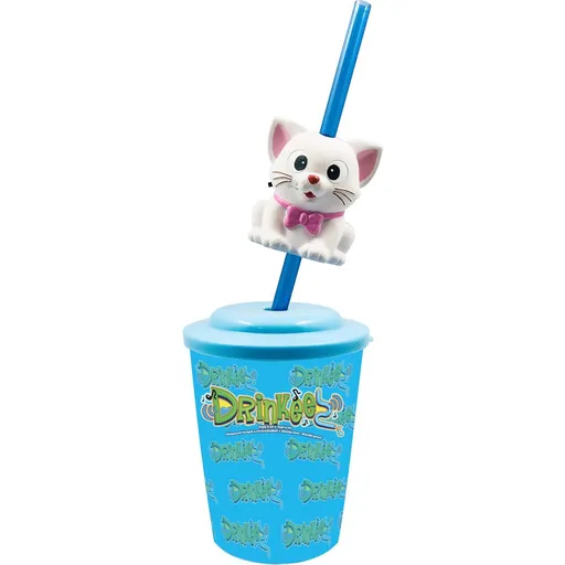EPline Drinkeez Brčko se zvukem kočička bílá