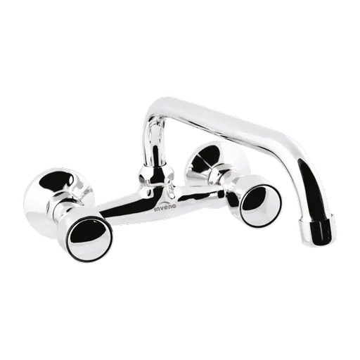 INVENA Umyvadlová/dřezová baterie MODENA, 25cm otočný výtok typu U BC-15-F0S-L