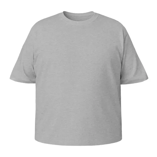 Miners Mate supersize Nadměrné tričko Unisex - Šedý melír | 4XL