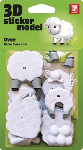 3D Samolepková ZOO - Ovce