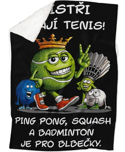 Deka Tenis je král (Podšití beránkem: ANO)