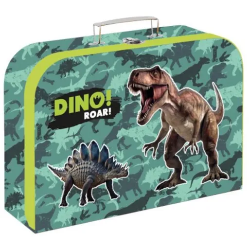 Oxybag 34 CM DINO Výtvarný kufřík, tmavě zelená, velikost
