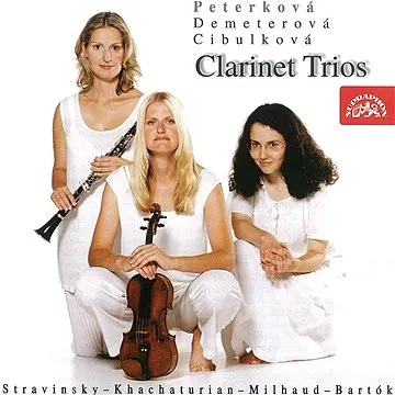 Cibulková, Demeterová, Peterková: Clarinet Trios - CD (SU3481-2)