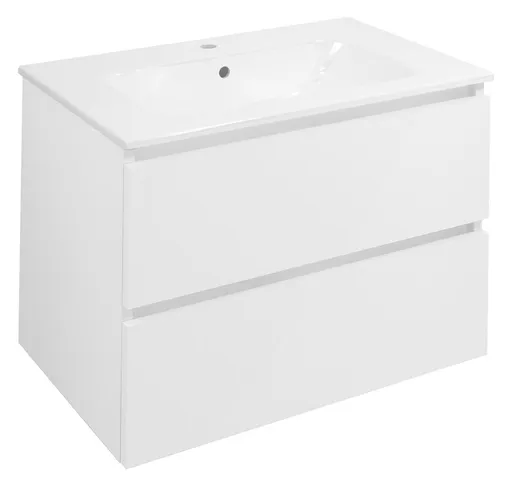 SAPHO EZARA umyvadlová skříňka 69,8x52x46cm, bílá lesk EZ701-3030