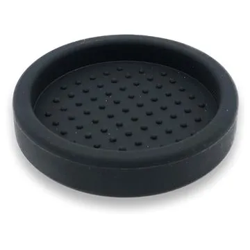 COFFEE LIMIT Podstavec na tamper o 62 mm silikonový černý (9713)