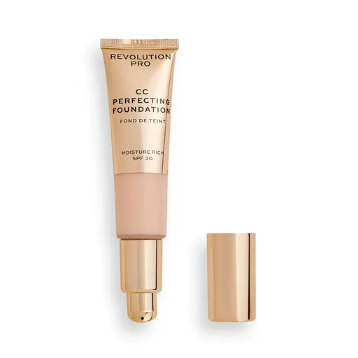 Revolution PRO Multifunkční make-up pro suchou až kombinovanou pleť SPF 30 CC Cream Perfecting Foundation 26 ml F0.5
