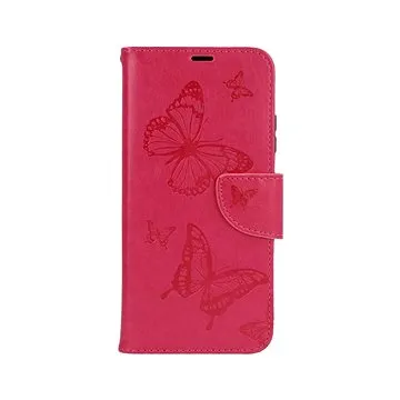 TopQ Xiaomi Redmi Note 10S knížkové Butterfly růžové 63650 (Sun-63650)
