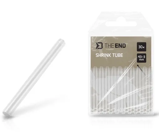 Delphin smršťovací hadička theend clear 43x3 mm 30 ks