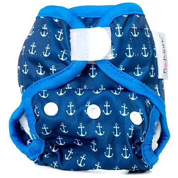 Bobánek Novorozenecké svrchní kalhotky suchý zip - Kotvy (13NSKZ)