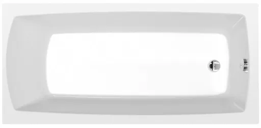 POLYSAN LILY obdélníková vana 150x70x39cm, bílá 72273