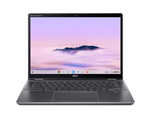 Acer Chromebook Plus Spin 514/CP514-4HN-52NT/5-120U/14"/WUXGA/T/8GB/256GB SSD/Iris Xe/Chrome/Gray/2R