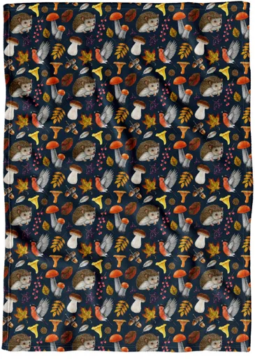 Deka Houby a ježek (Podšití beránkem: NE)