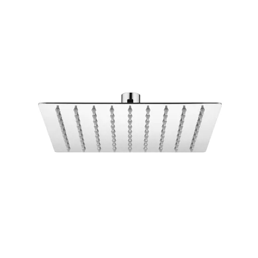 Mereo Talířová sprcha horní, Slim, hranatá 200 x 200 mm, s kloubem, nerez CB485F