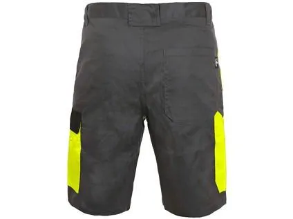 Kraťasy CXS PHOENIX ZEFYROS, pánské, šedo-žluté, vel. 64