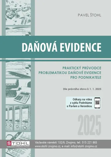 Daňová evidence 2025 - praktický průvodce - Pavel Štohl