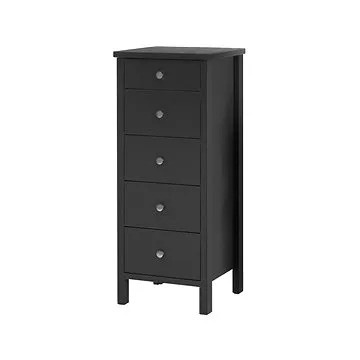 Danish Style Komoda Tange I., 106 cm, černá (NT00870)