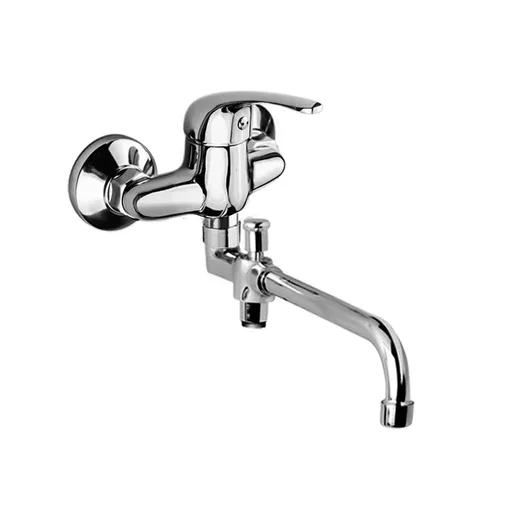 Mereo Nástěnná baterie do byt. jádra, Lila, 100 mm, s ramínkem ø 18 mm 330 mm, bez přísluš. CBEE602A03