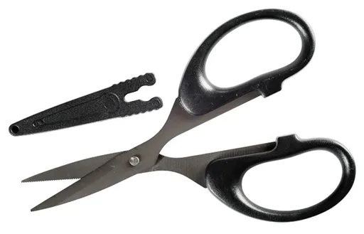Giants Fishing Nůžky černé Scissors with Safety Cap,Giants Fishing Nůžky černé Scissors with Safety Cap
