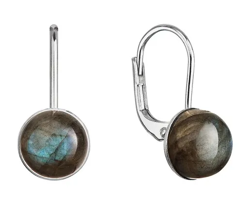 Evolution Group - Pavona Stříbrné visací náušnice s pravým labradoritem 11481.3