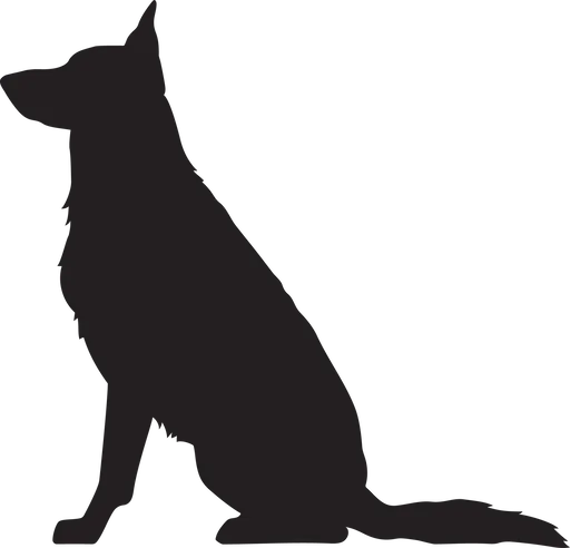 Vsepropejska Německý ovčák 4 dřevěná dekorace na zeď Rozměr (cm): 37 x 38