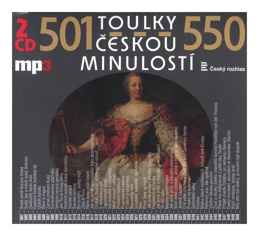Toulky českou minulostí 0501-0550 (2 MP3-CD)