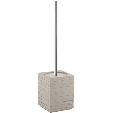 GEDY QUADROTTO WC štětka na postavení, tortora                                                       (QU3366)
