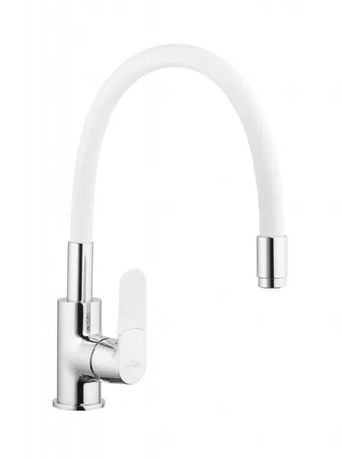 INVENA Dřezová baterie JOGA, bílá BZ-32-L02-C