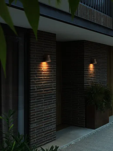 NORDLUX Kyklop Cone venkovní nástěnné svítidlo rez 2318071009