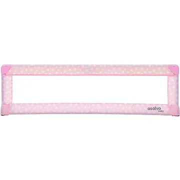 ASALVO Zábrana k posteli 150 cm stars pink (8435195918328)