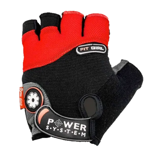 Power System Rukavice FIT GIRL PS-2900 červené - XS