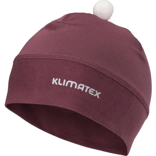 Klimatex NAURI Unisex čepice, vínová, velikost UNI