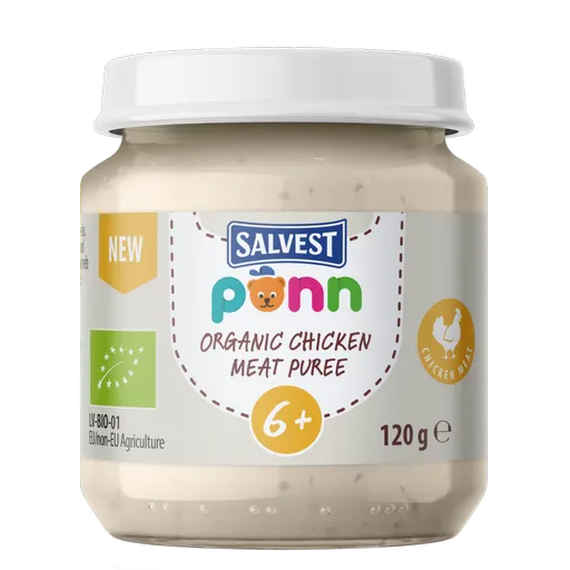 SALVEST Põnn BIO Kuřecí pyré 120 g