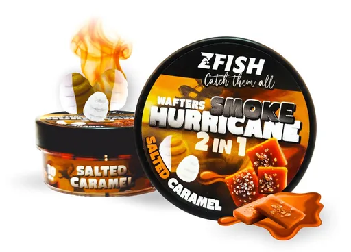Zfish wafters smoke huricane 2in1 8-10 mm 30 g - salted caramel