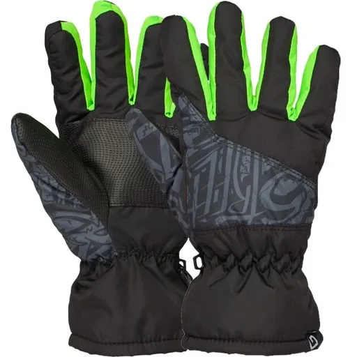 Lewro DARAH Dětské rukavice, černá, velikost 8-11Y