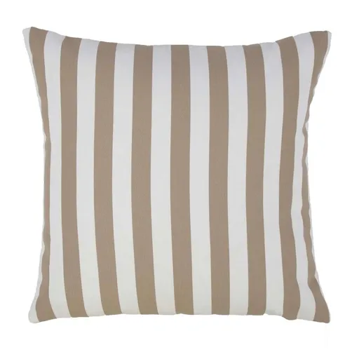 Venkovní polštář s béžovými pruhy Lef - 45*45 cm Mars & More