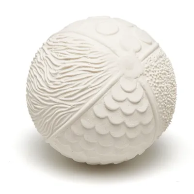 Senzorický míček bílý - béžový