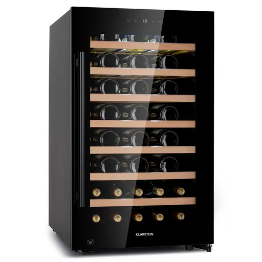 Klarstein Barossa 50 Uno, vinotéka, 120 l/50 lahví, 1 zóna, dotykové ovládání