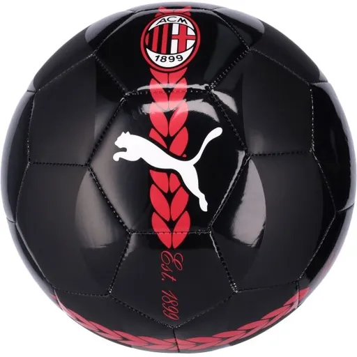 Puma AC MILAN PERMATCH BALL Fotbalový míč, černá, velikost