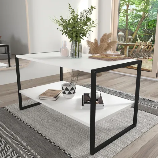 VCM Konferenční stolek Insasi L, bílá