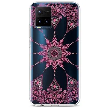 TopQ Vivo Y21s silikon Pink Mandala 68404 (Sun-68404)