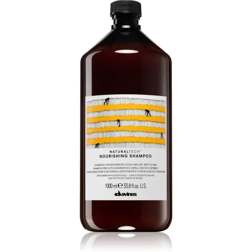 Davines Naturaltech Nourishing šampon pro dehydratovanou pokožku hlavy a suché křehké vlasy 1000 ml
